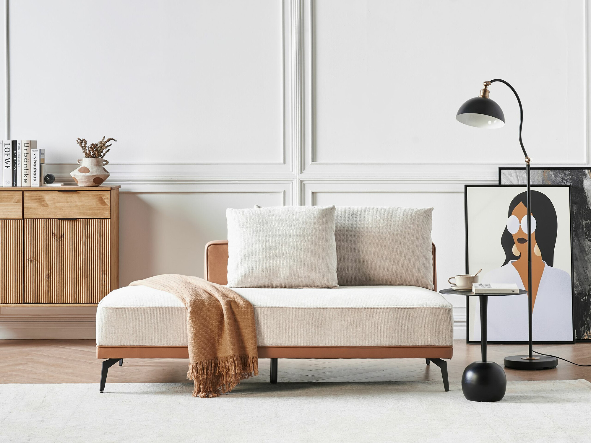 Modularna kutna garnitura Berwyn 2326 (Bež)