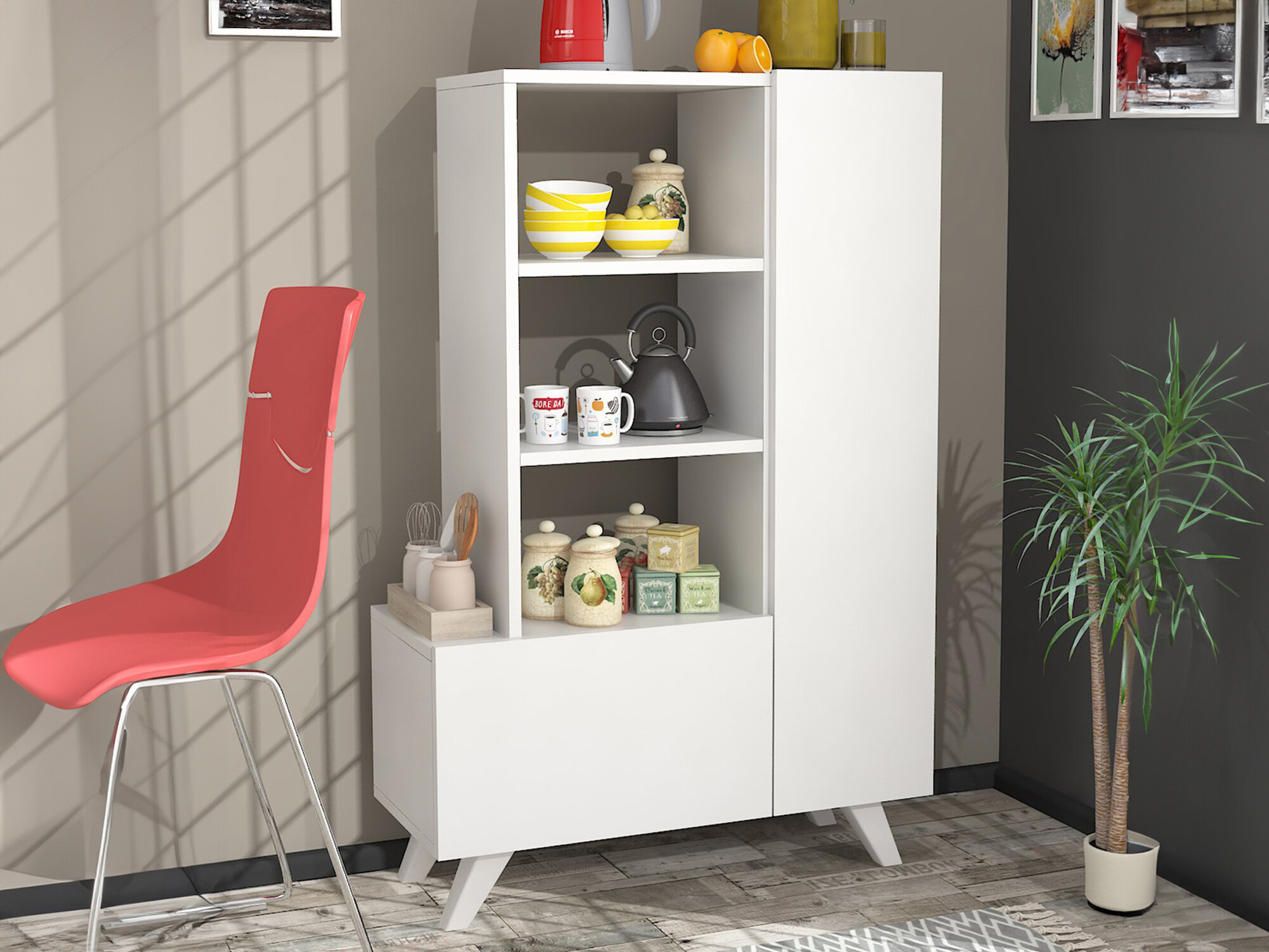 Ormarić Kailua 2318 (Bijela)