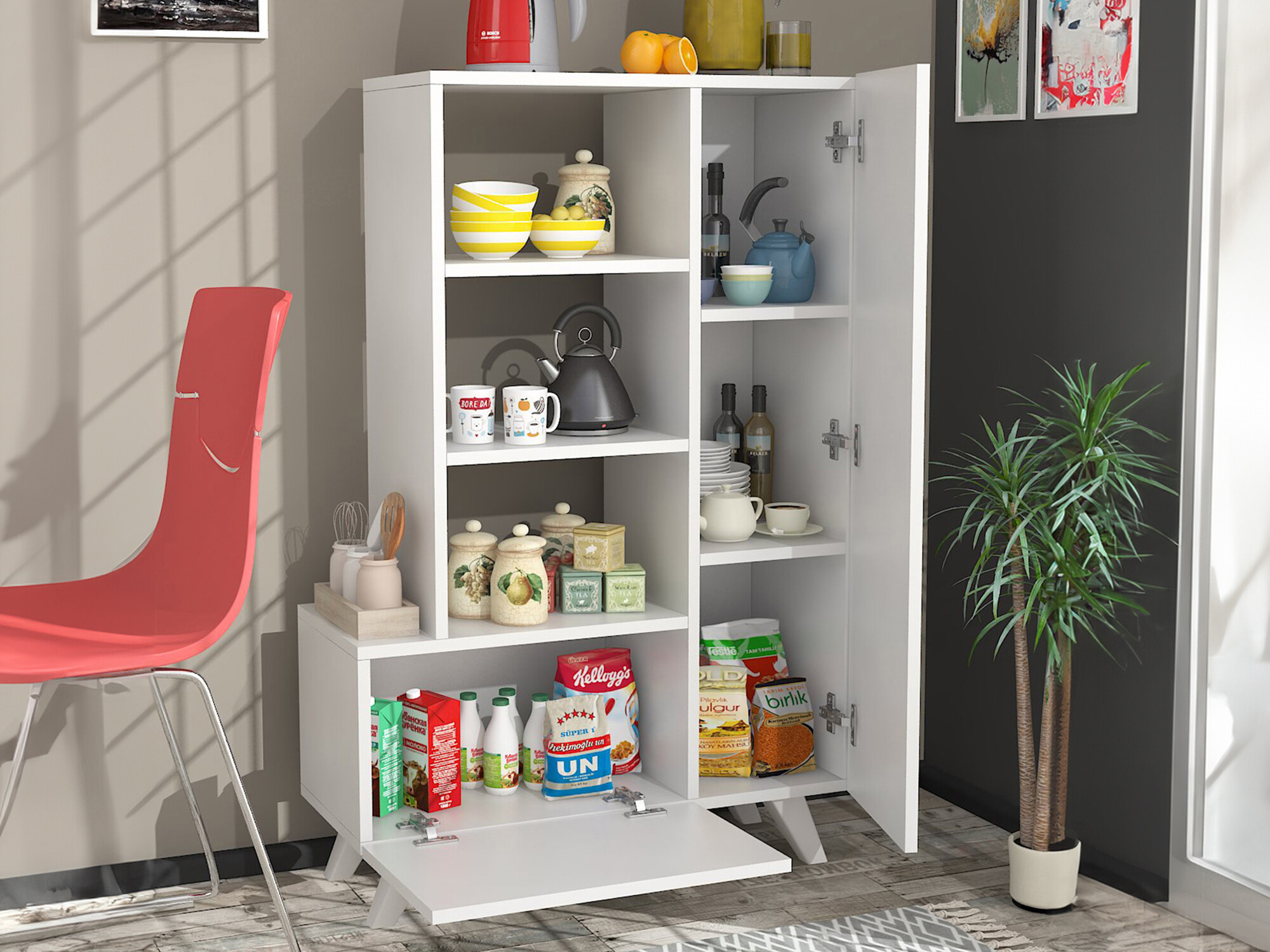 Ormarić Kailua 2318 (Bijela)