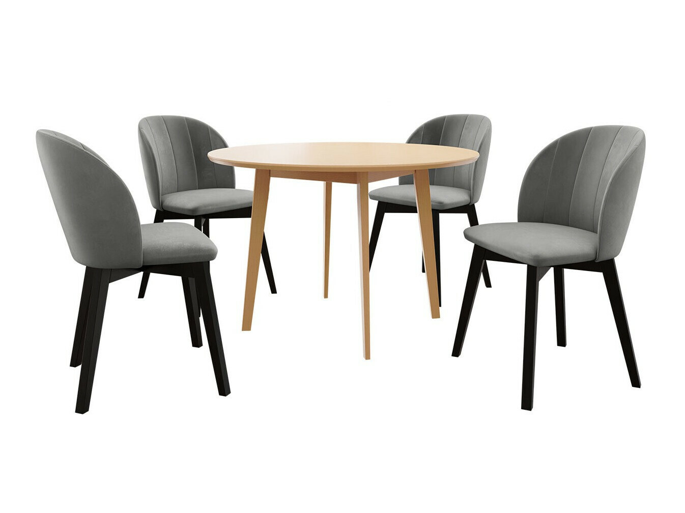 Blagovaonski set Racine 136 (Smeđa)