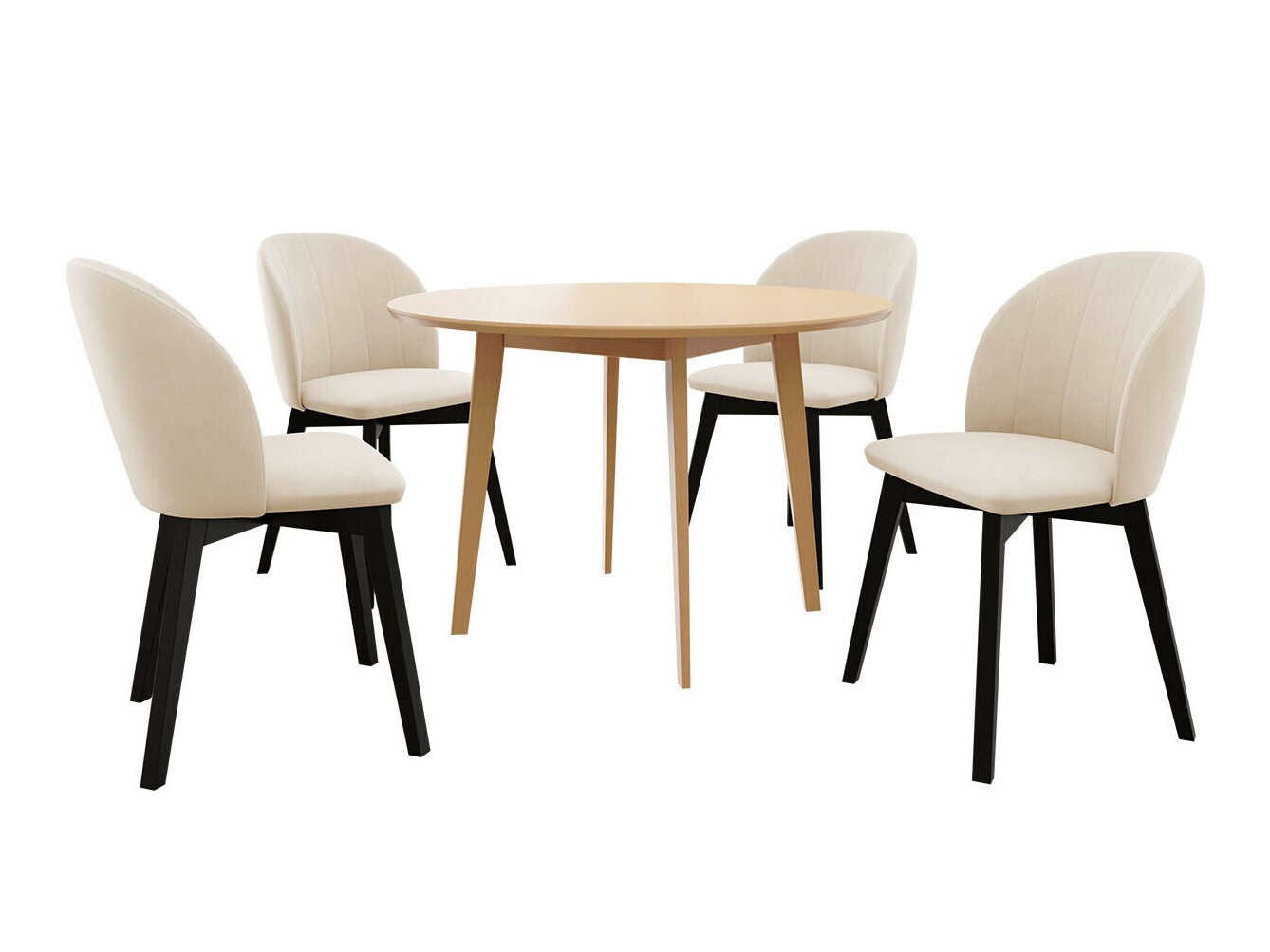 Blagovaonski set Racine 136 (Smeđa)