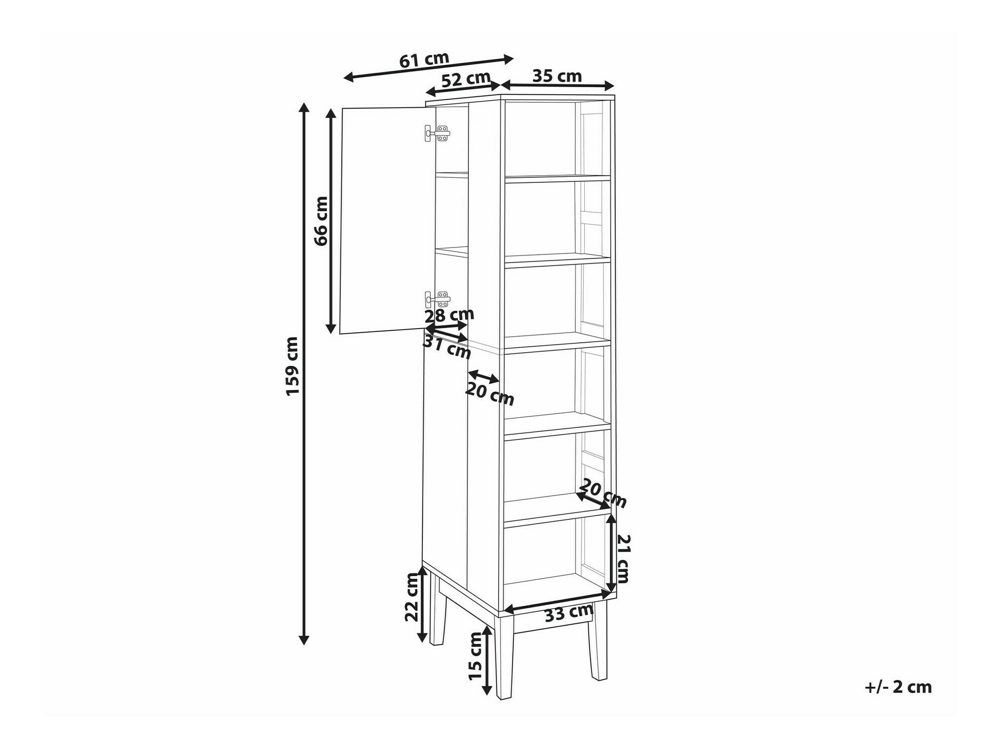 Kupaonski namještaj Berwyn 2344