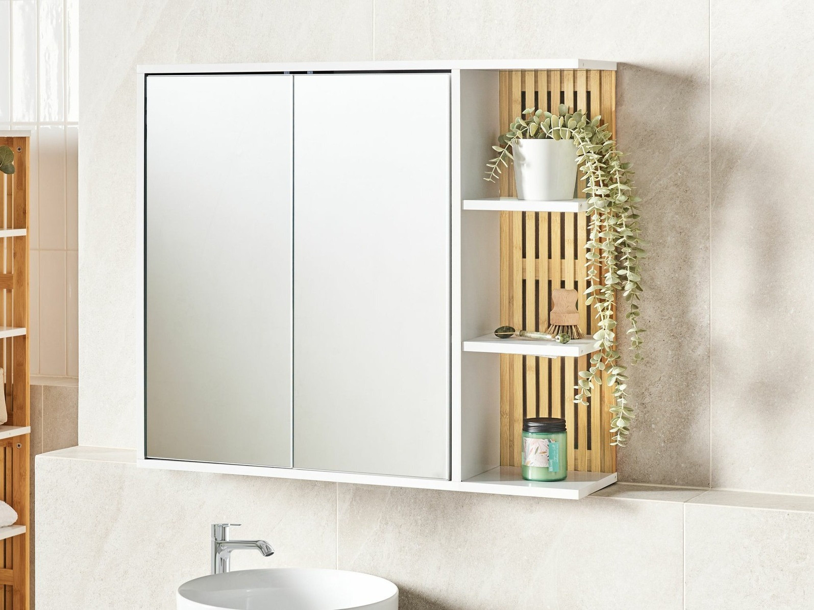 Kupaonski ormarić s ogledalom Berwyn 2343