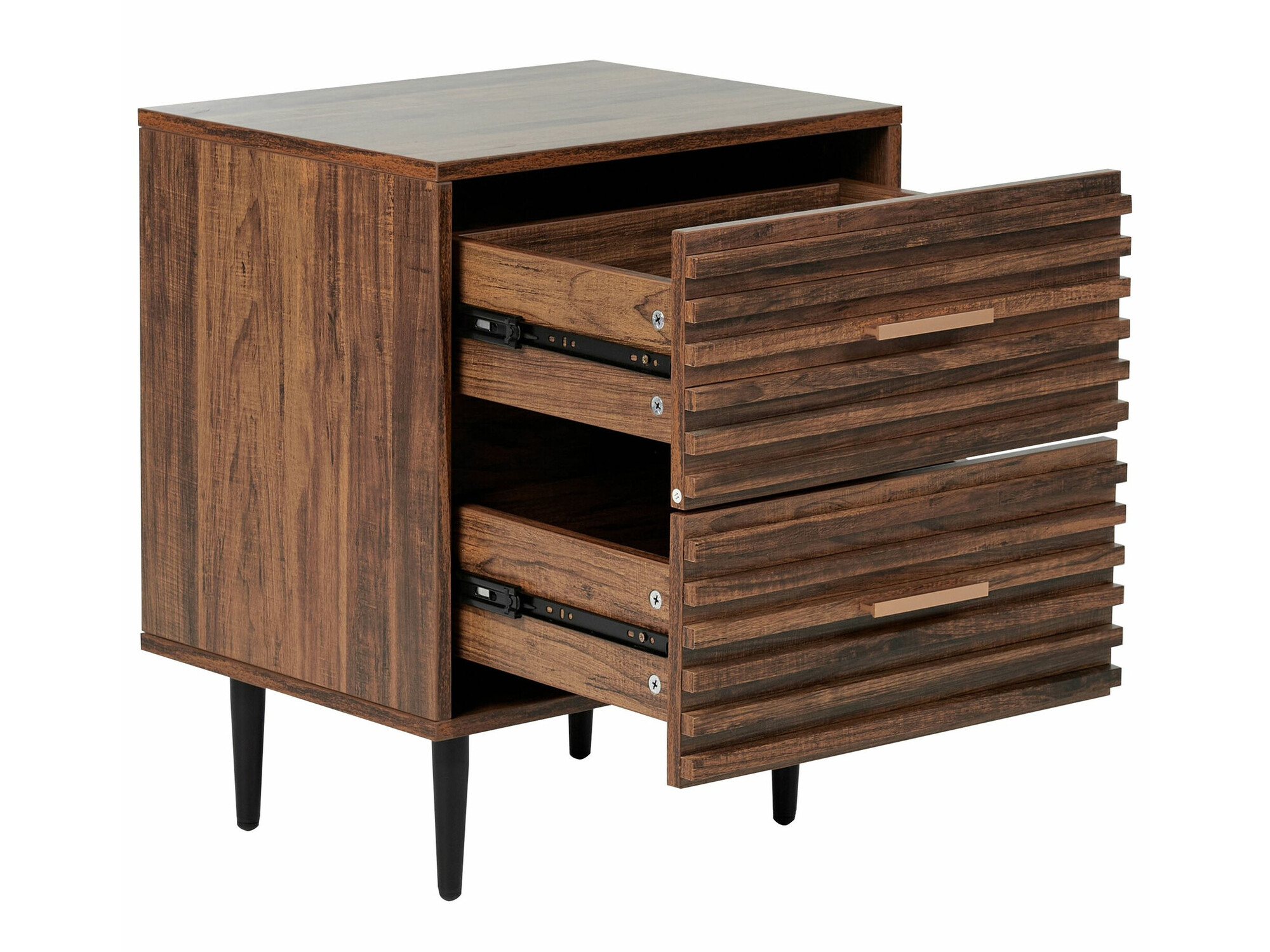 Noćni ormarić Berwyn 2913 (Tamno smeđa)