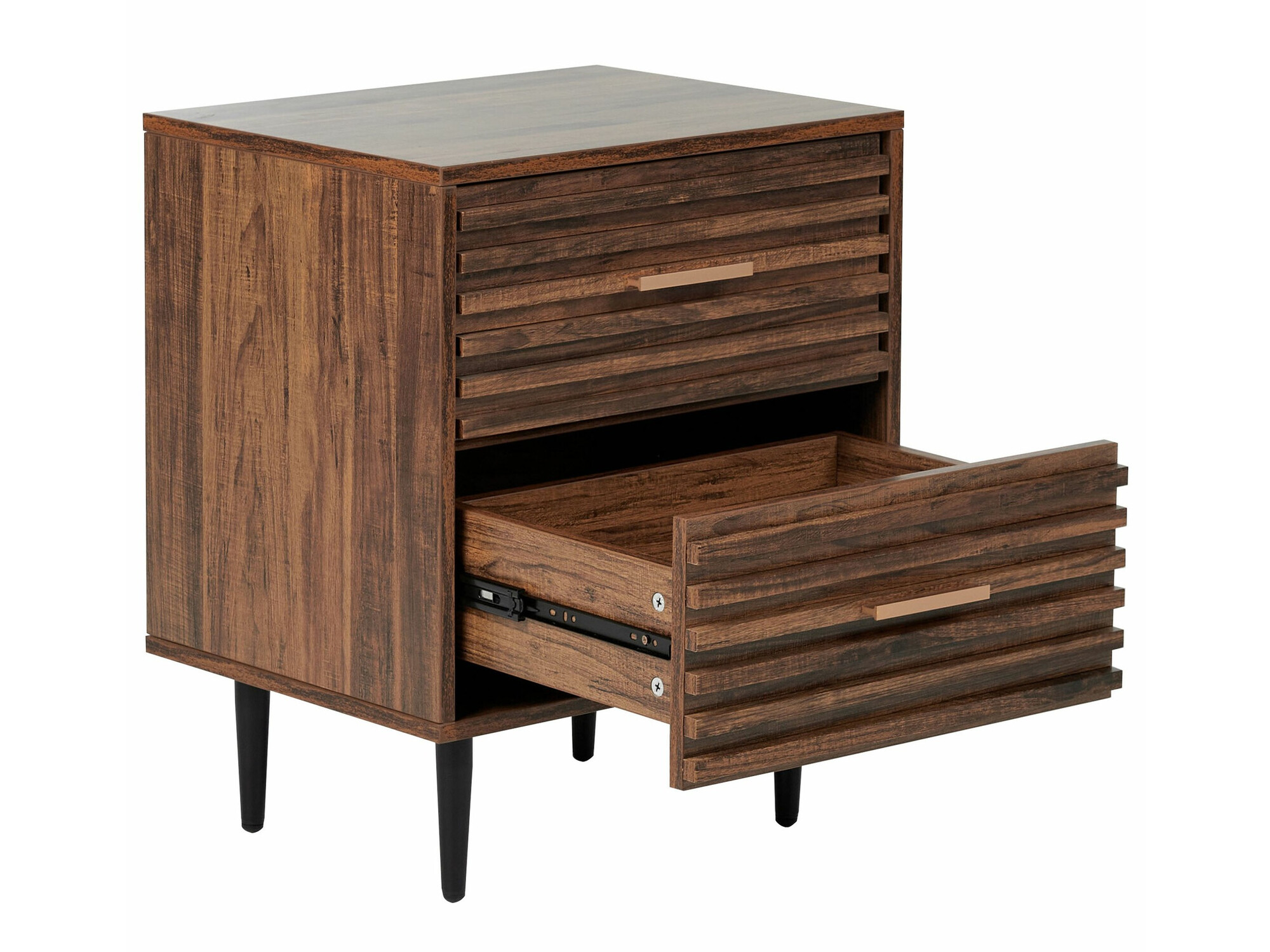 Noćni ormarić Berwyn 2913 (Tamno smeđa)