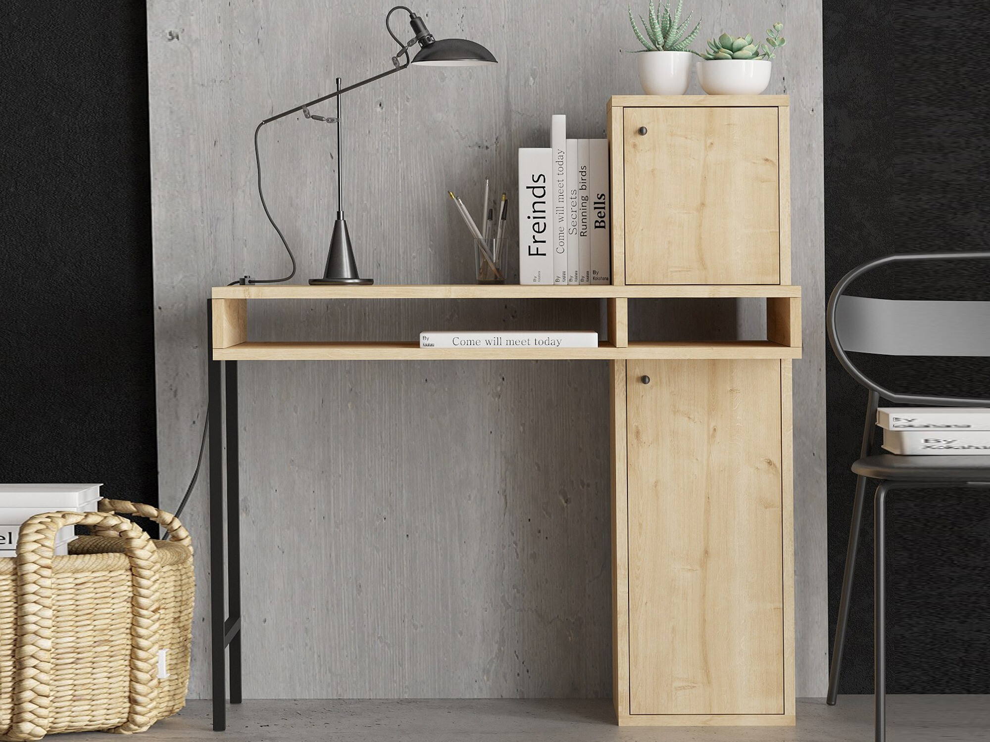 Uredski stol Sonliro 135 (Hrast)