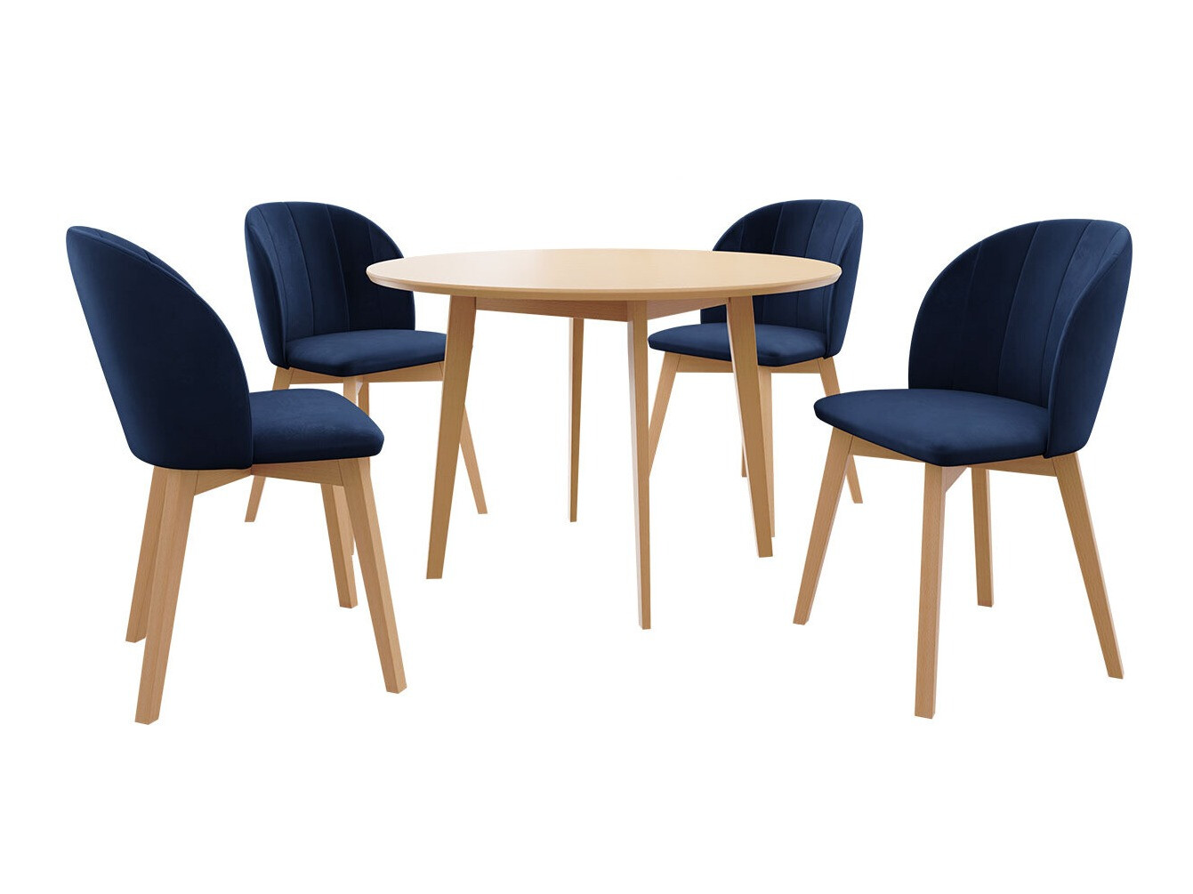 Blagovaonski set Racine 136 (Smeđa)