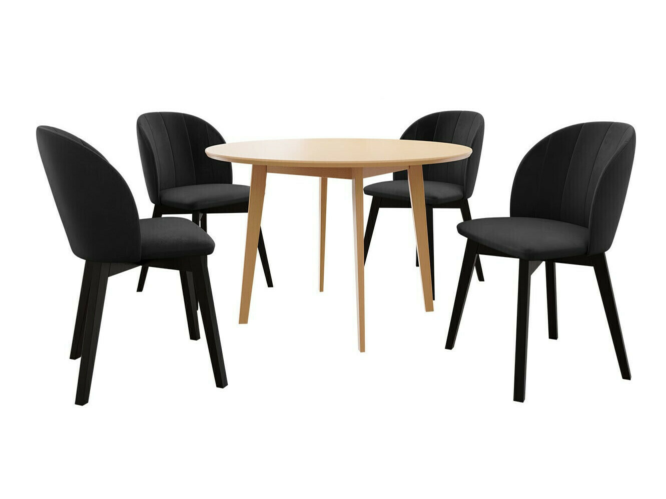 Blagovaonski set Racine 136 (Smeđa)