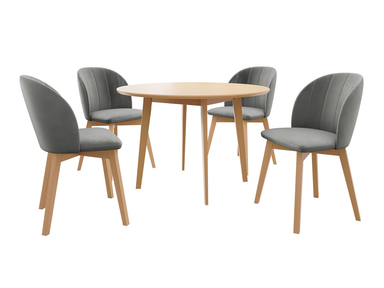 Blagovaonski set Racine 136 (Smeđa)