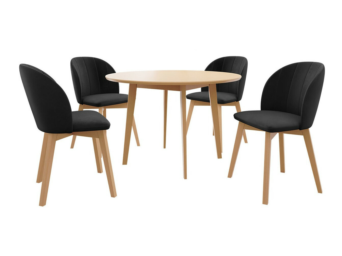 Blagovaonski set Racine 136 (Smeđa)