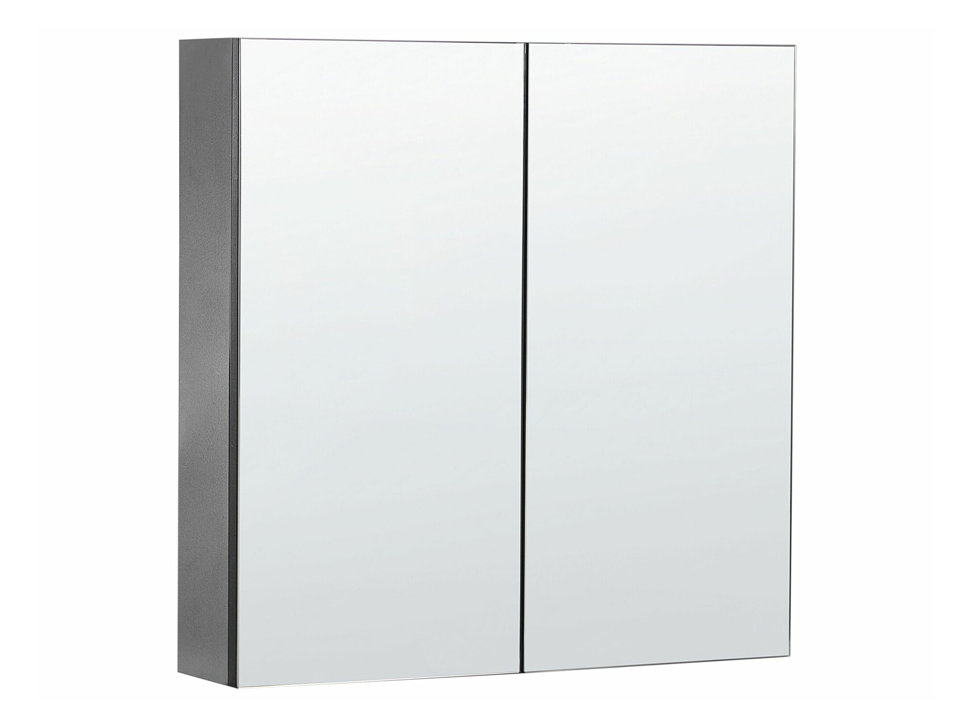 Kupaonski ormarić s ogledalom Berwyn 2349 (Crna)