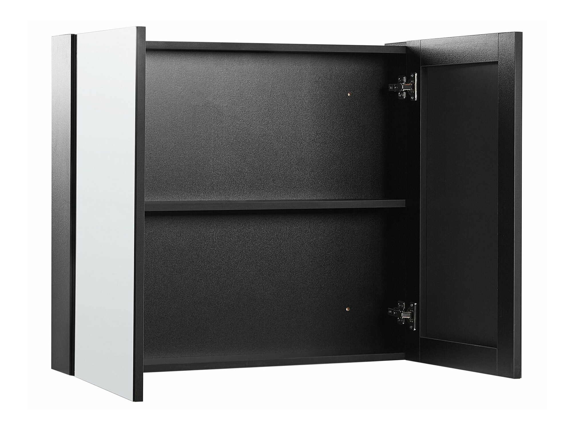 Kupaonski ormarić s ogledalom Berwyn 2350 (Crna)