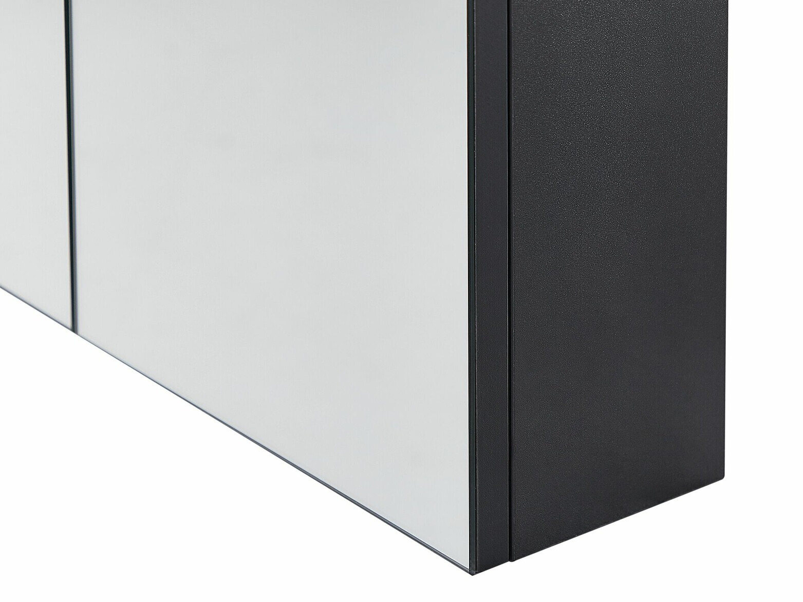 Kupaonski ormarić s ogledalom Berwyn 2350 (Crna)