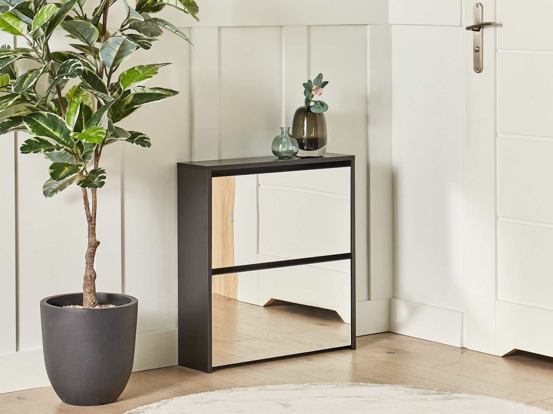 Ormarić za cipele Berwyn 2352 (Crna)