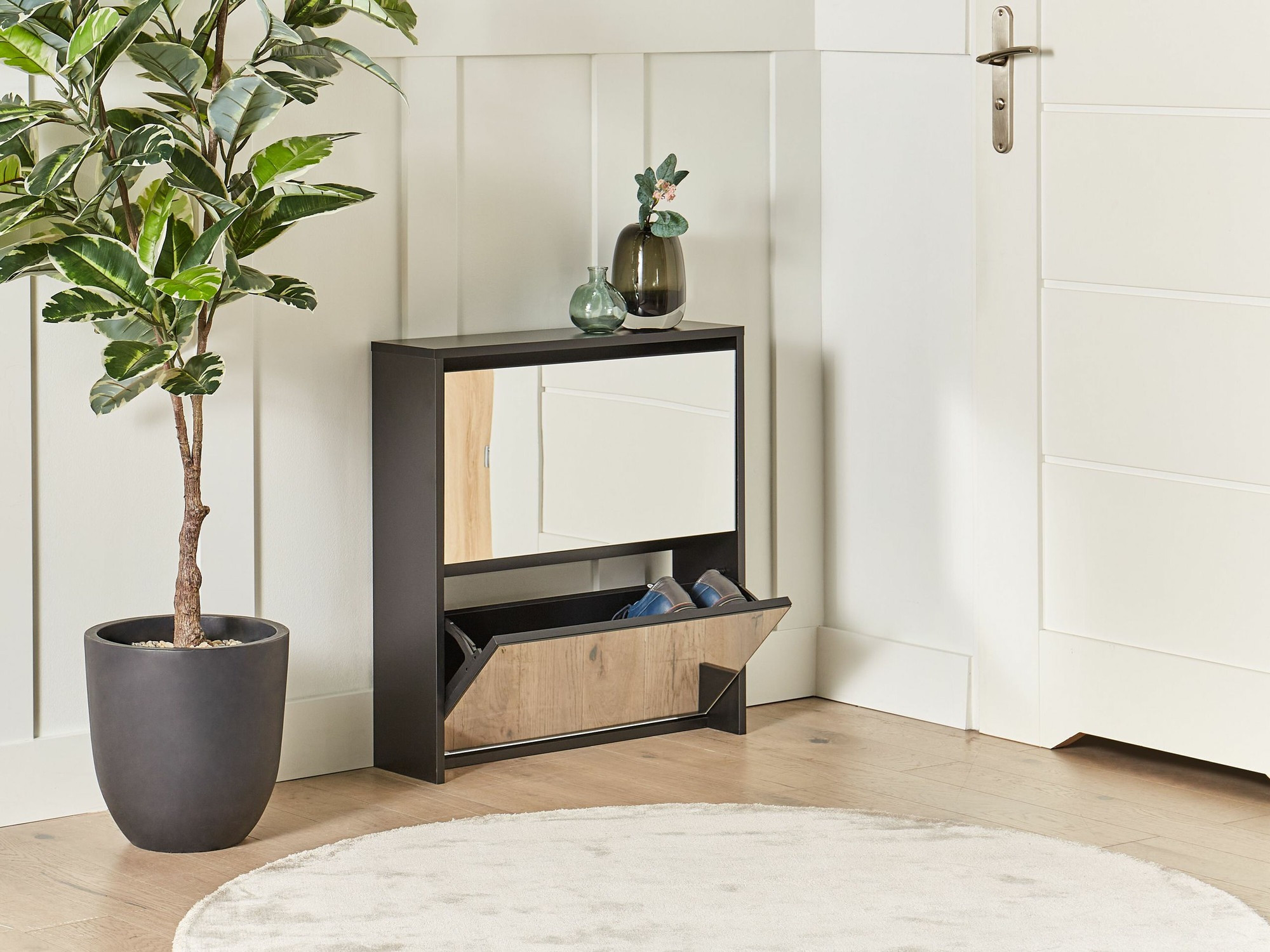 Ormarić za cipele Berwyn 2352 (Crna)