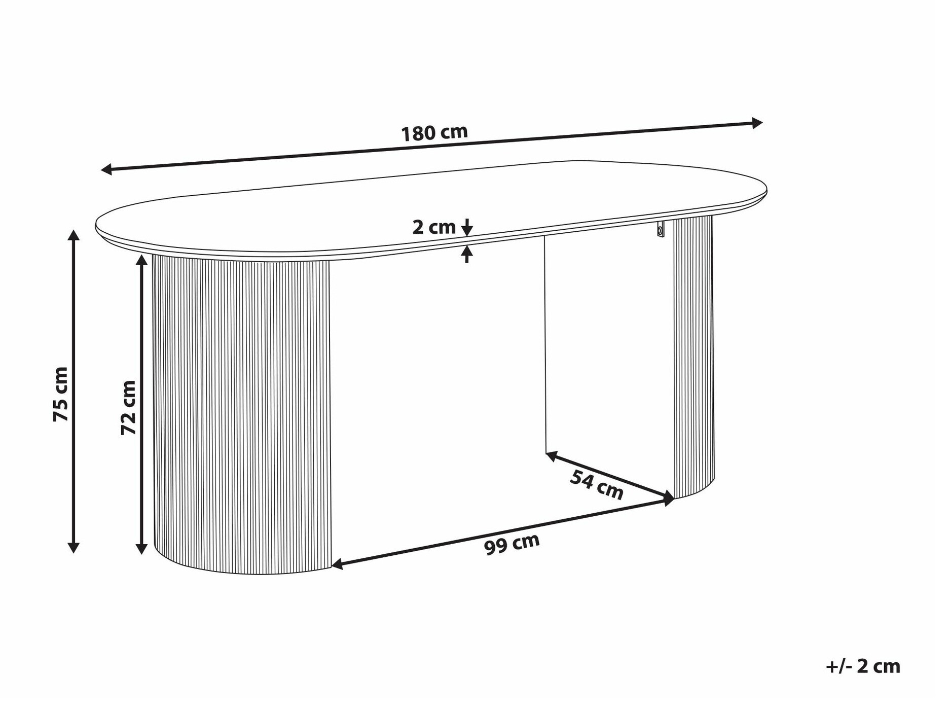 Stol Berwyn 2361 (Crna)