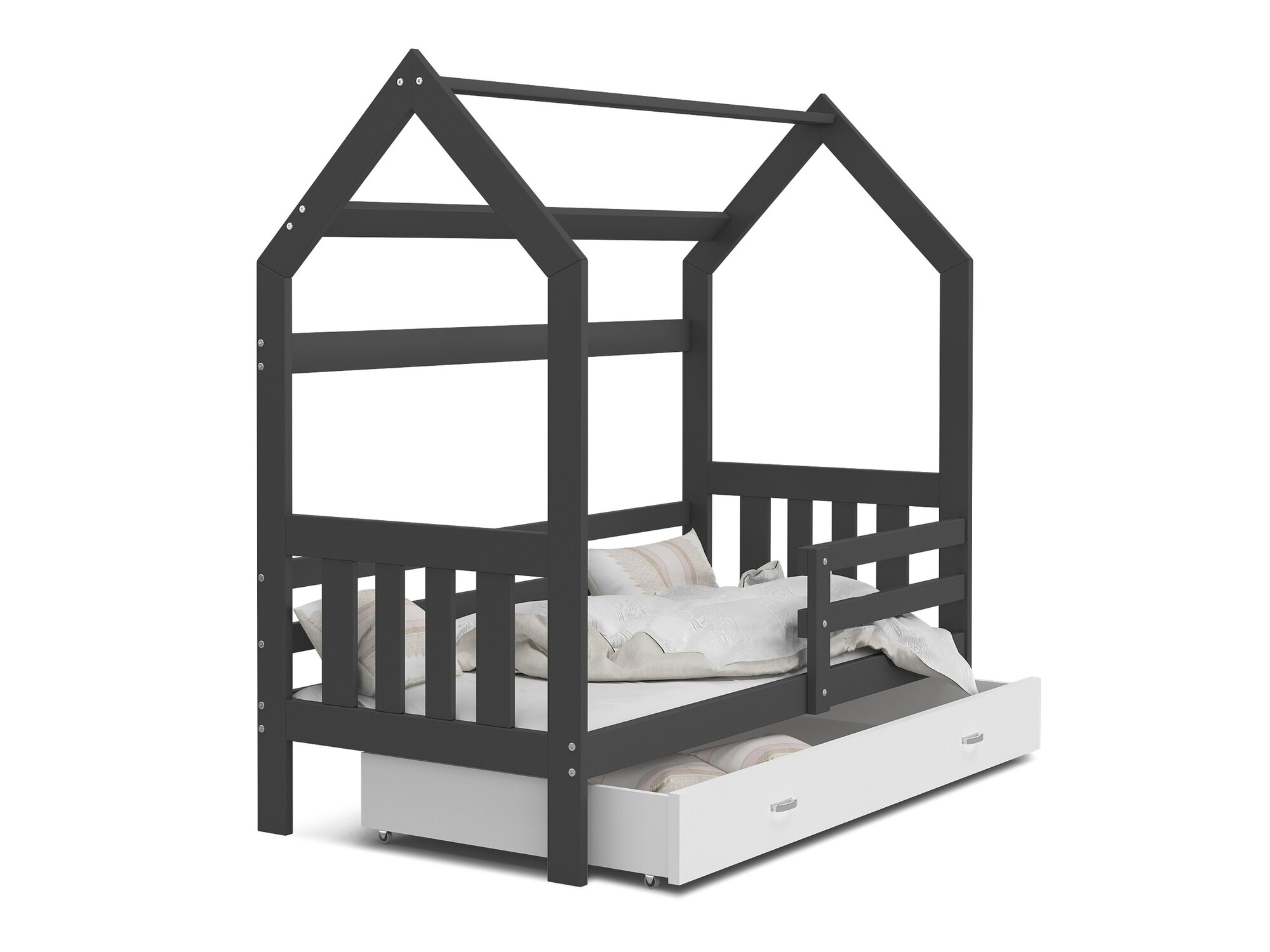 Krevet Aurora 122 (Siva)