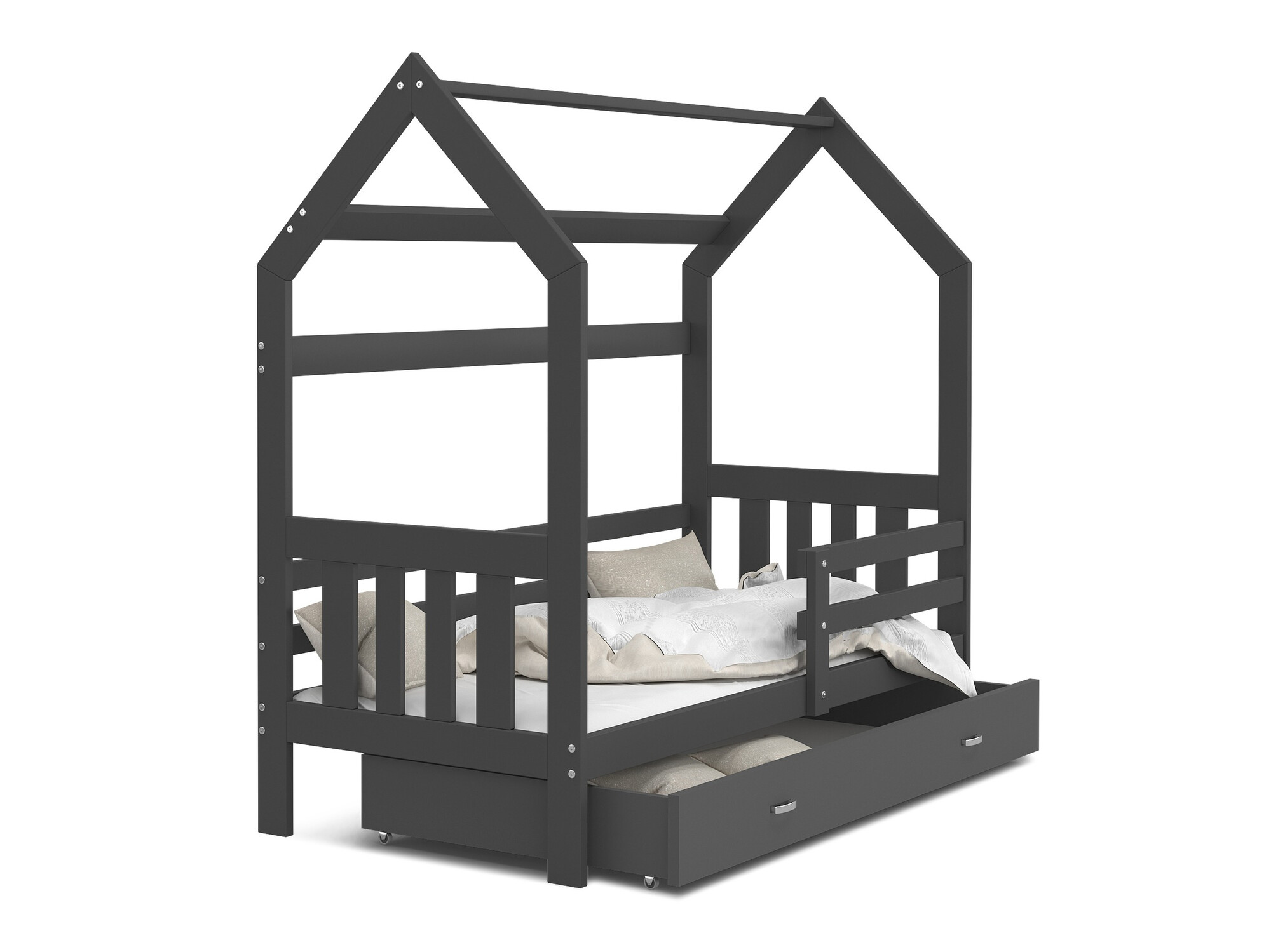 Krevet Aurora 123 (Siva)