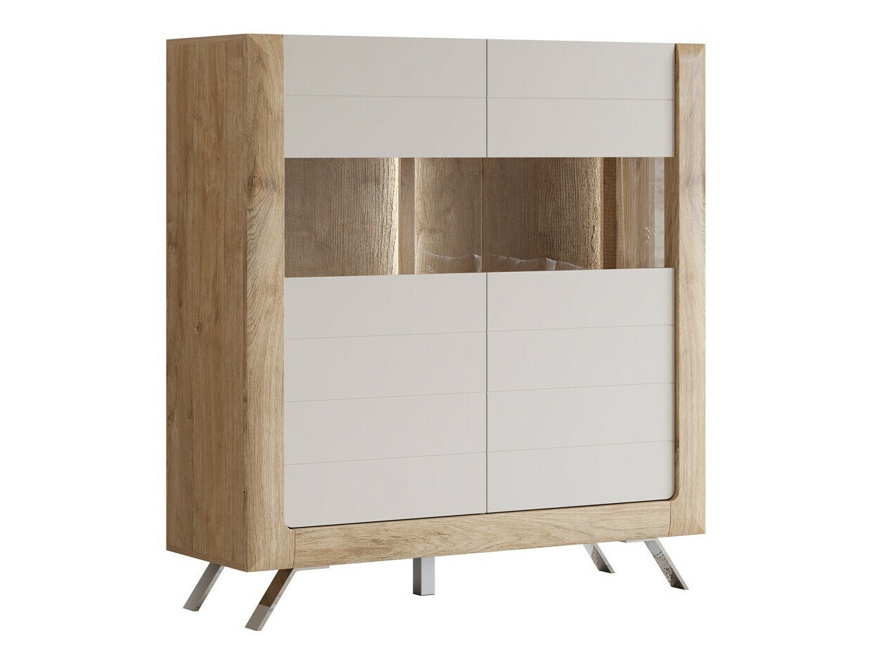 Polica Sovera 106 (Zlatni hrast + Kašmir)