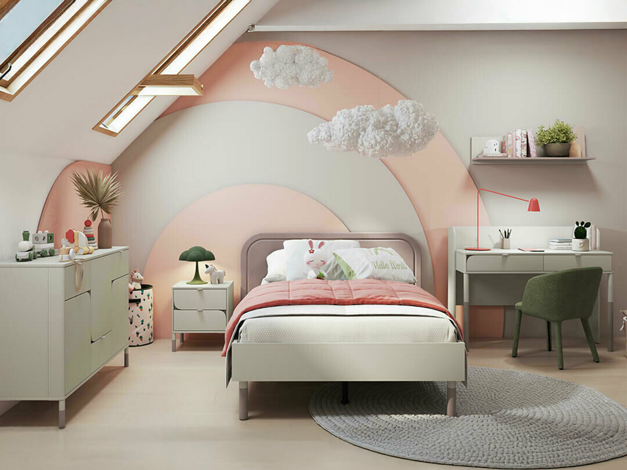 Set za dječju sobu Lomsono 119