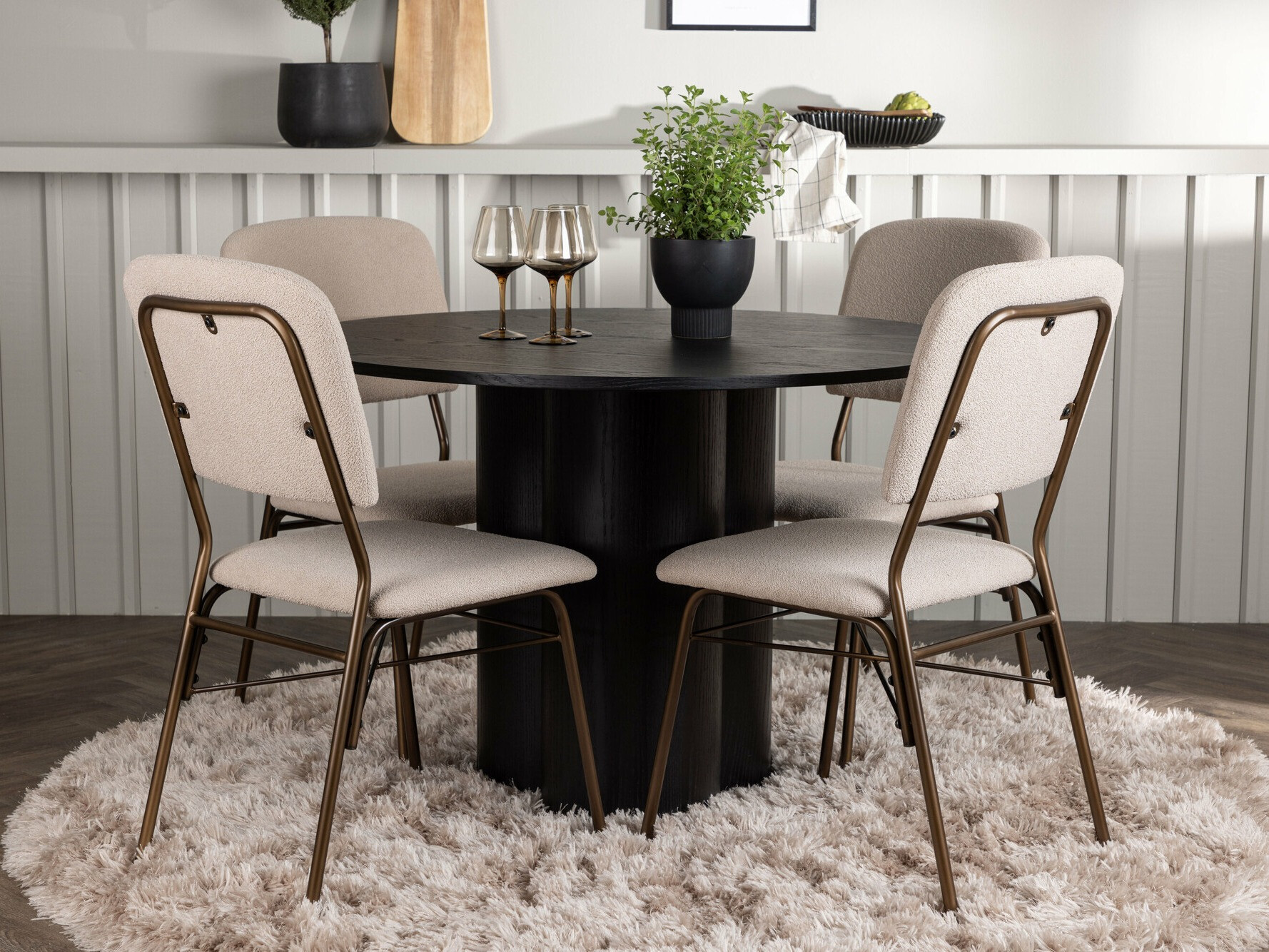 Blagovaonski set Dallas 4606 (Crna)