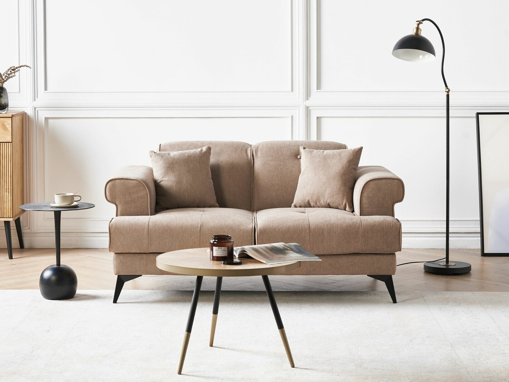 Kauč Berwyn 2371 (Svijetlo smeđa)