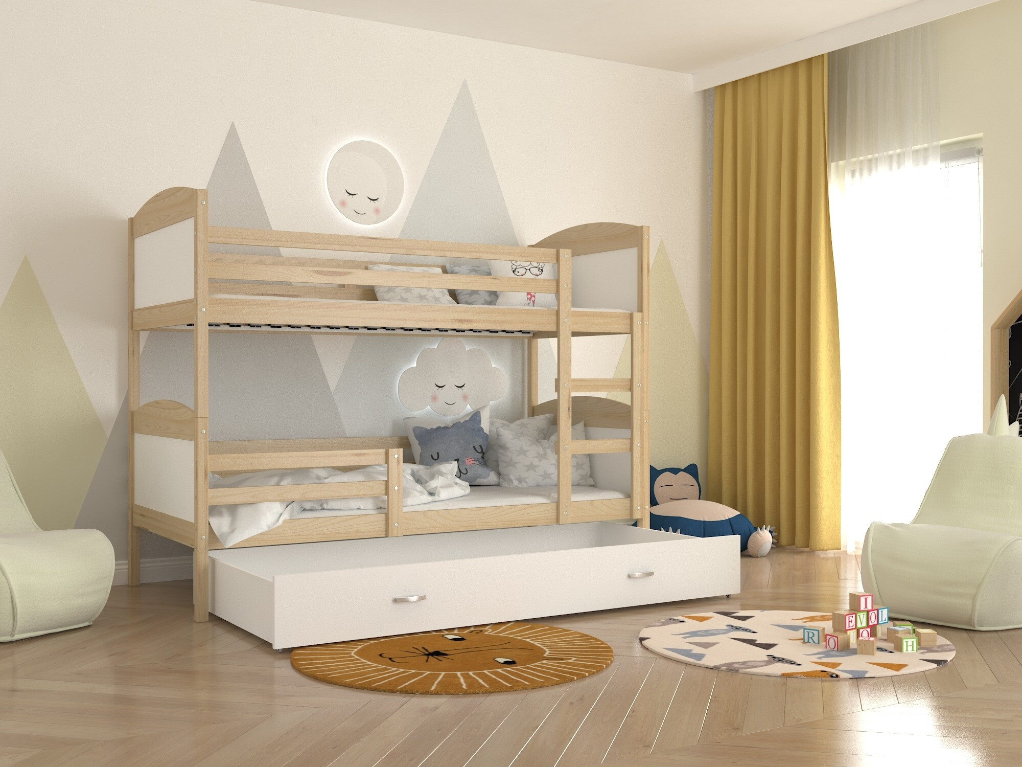 Krevet na kat Aurora 101 (Bor)