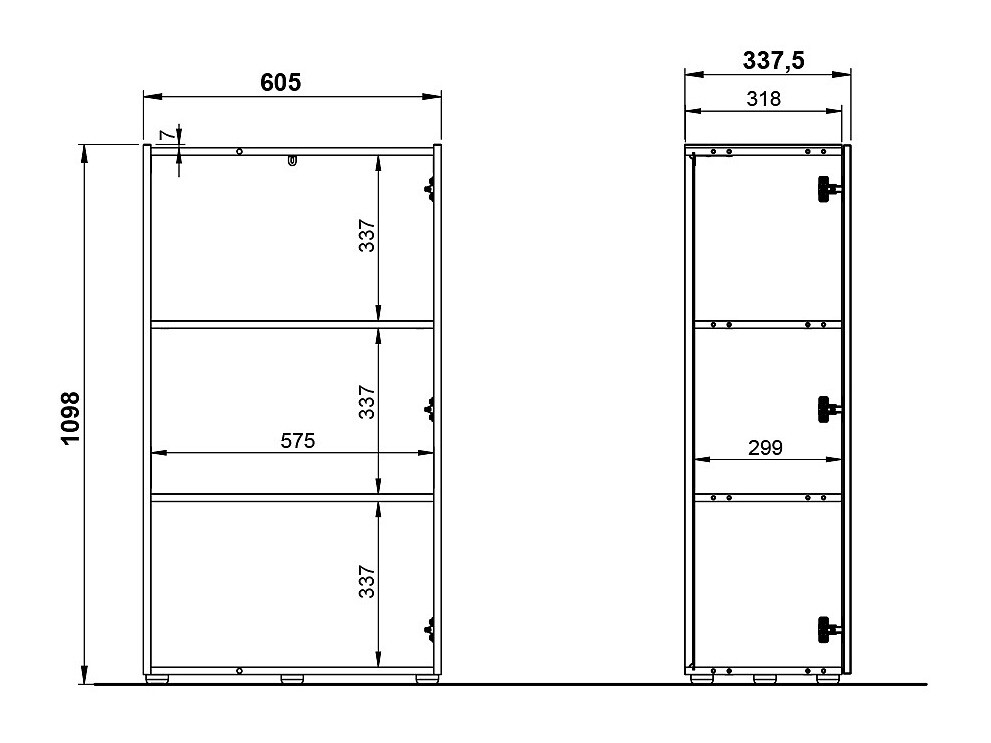 Set za kućni ured Evarsoa 107 (Grafit + Navarra hrast)