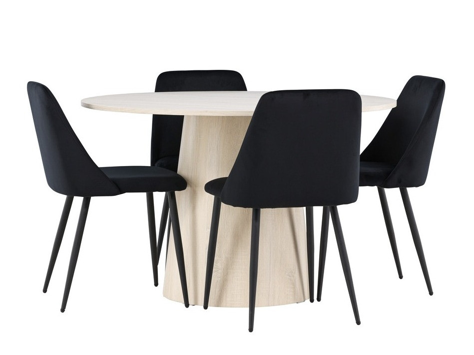 Blagovaonski set Dallas 4248 (Svijetlo smeđa)