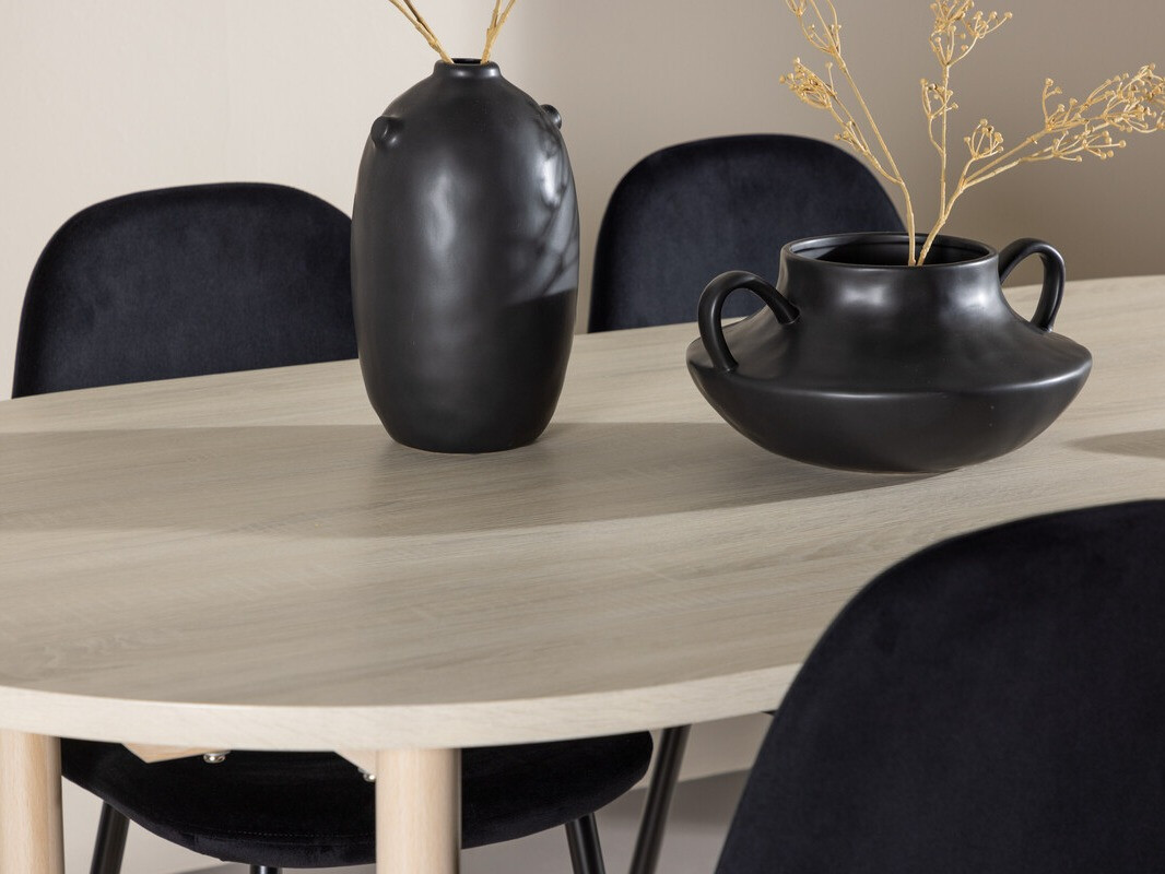 Blagovaonski set Dallas 4612 (Svijetlo smeđa)