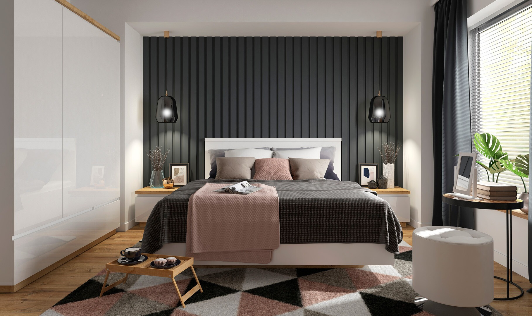 Noćni ormarić Lordune 100