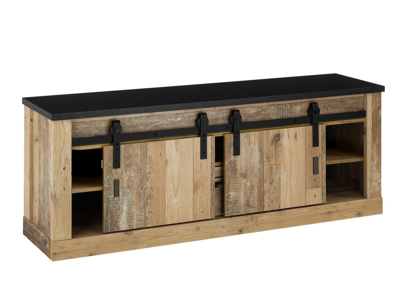 Set za dnevni boravak Cirtale 131 (Starinsko drvo + Antracit)