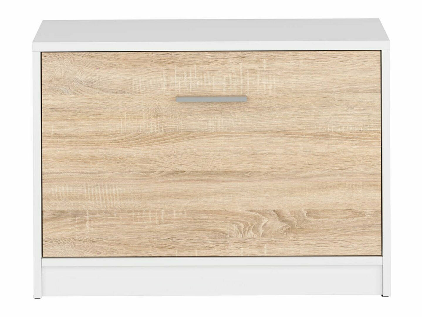 Ormarić za cipele Novsore 111 (Bijela + Sonoma hrast)