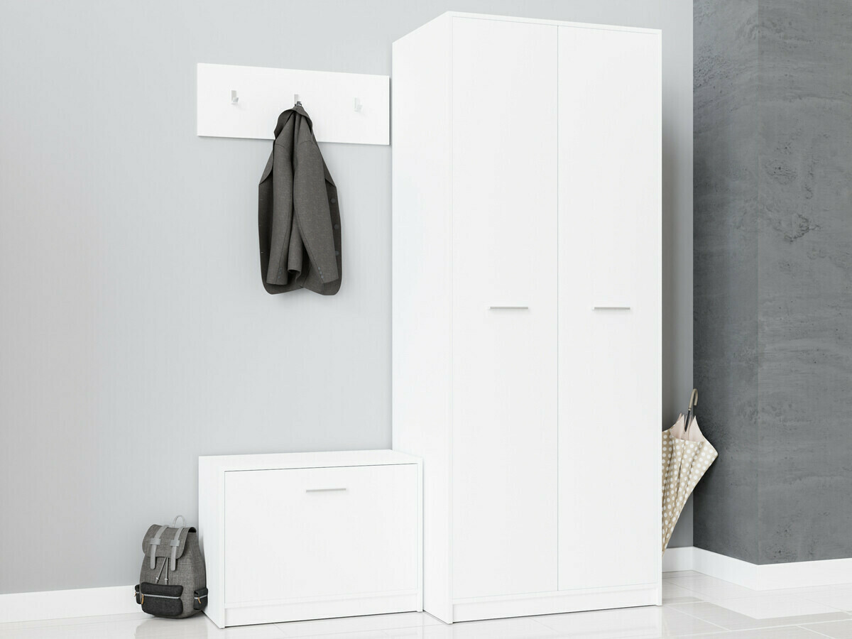 Ormarić za cipele Novsore 111 (Bijela)