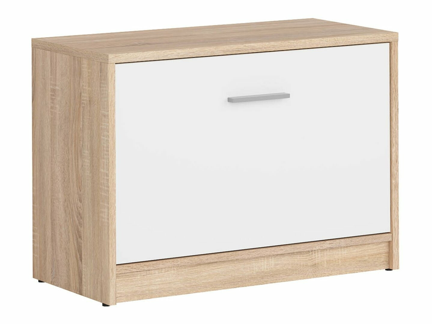 Ormarić za cipele Novsore 111 (Sonoma hrast + Bijela)