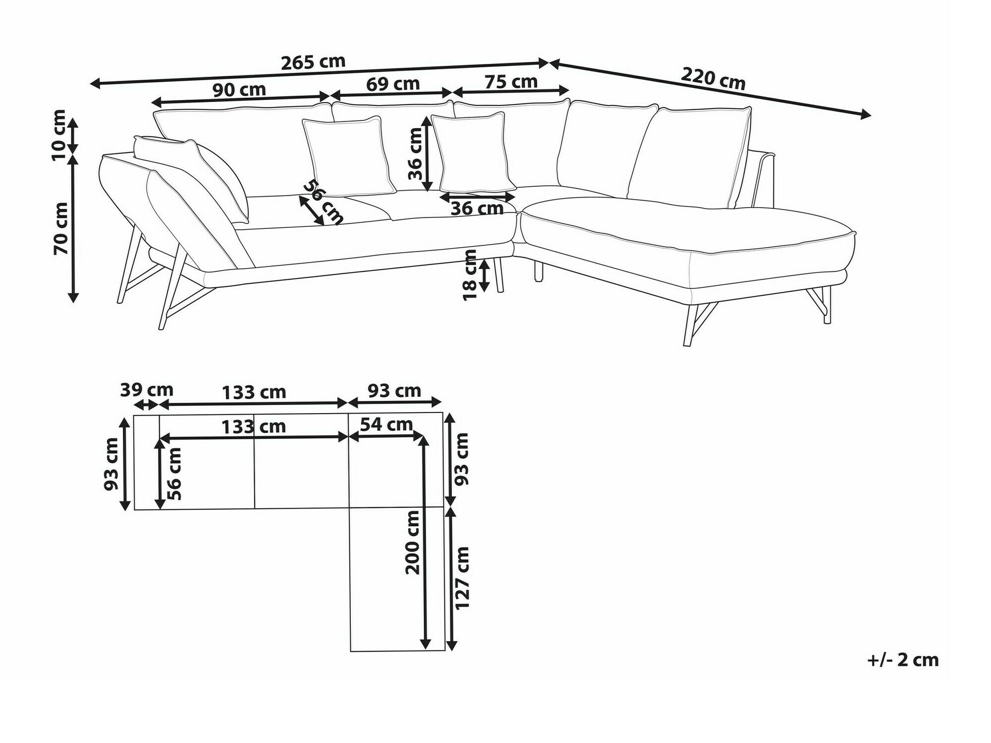 Kutna garnitura Berwyn 2380