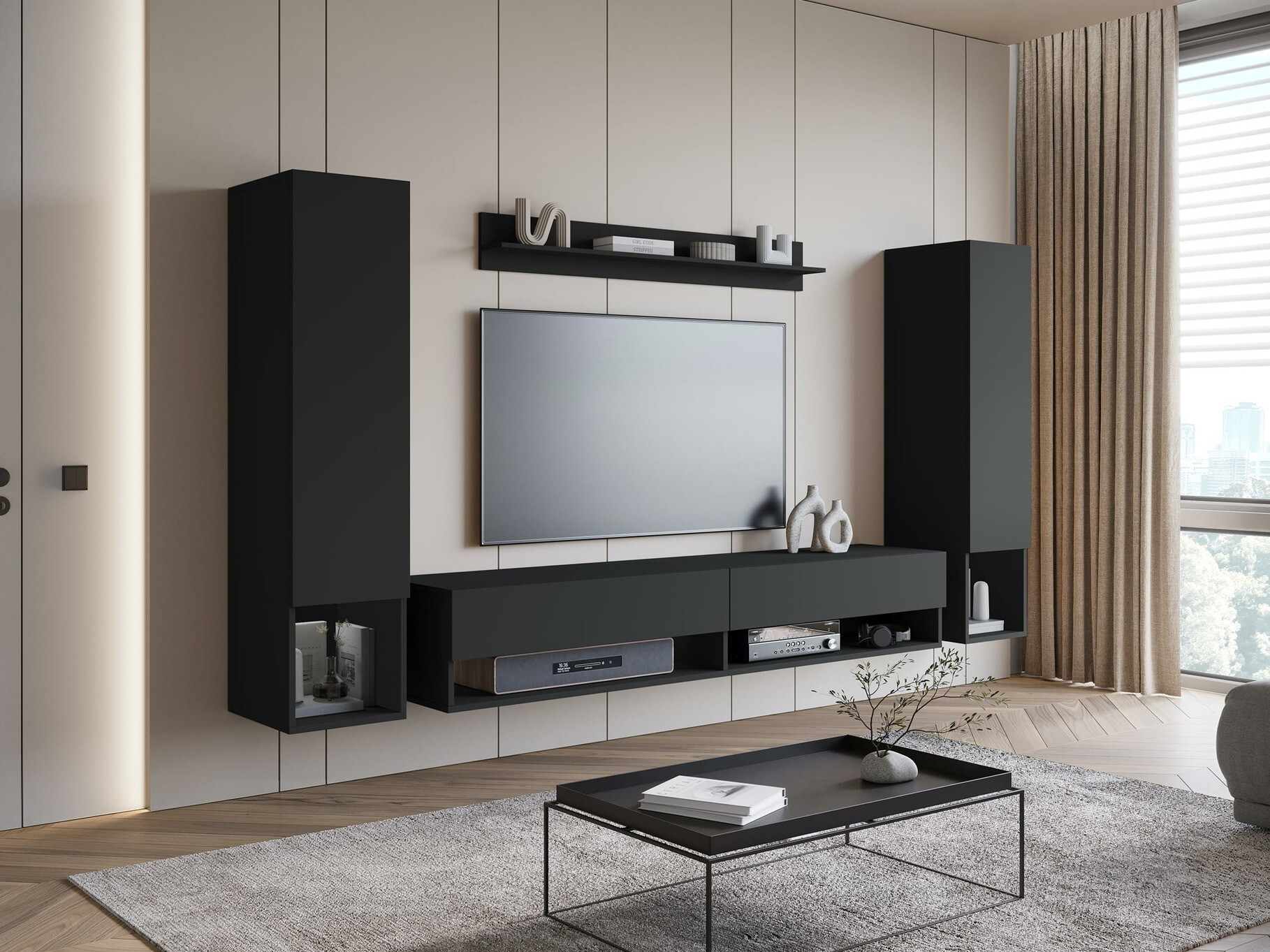 Set za dnevni boravak Sarasota 176 (Grafit)