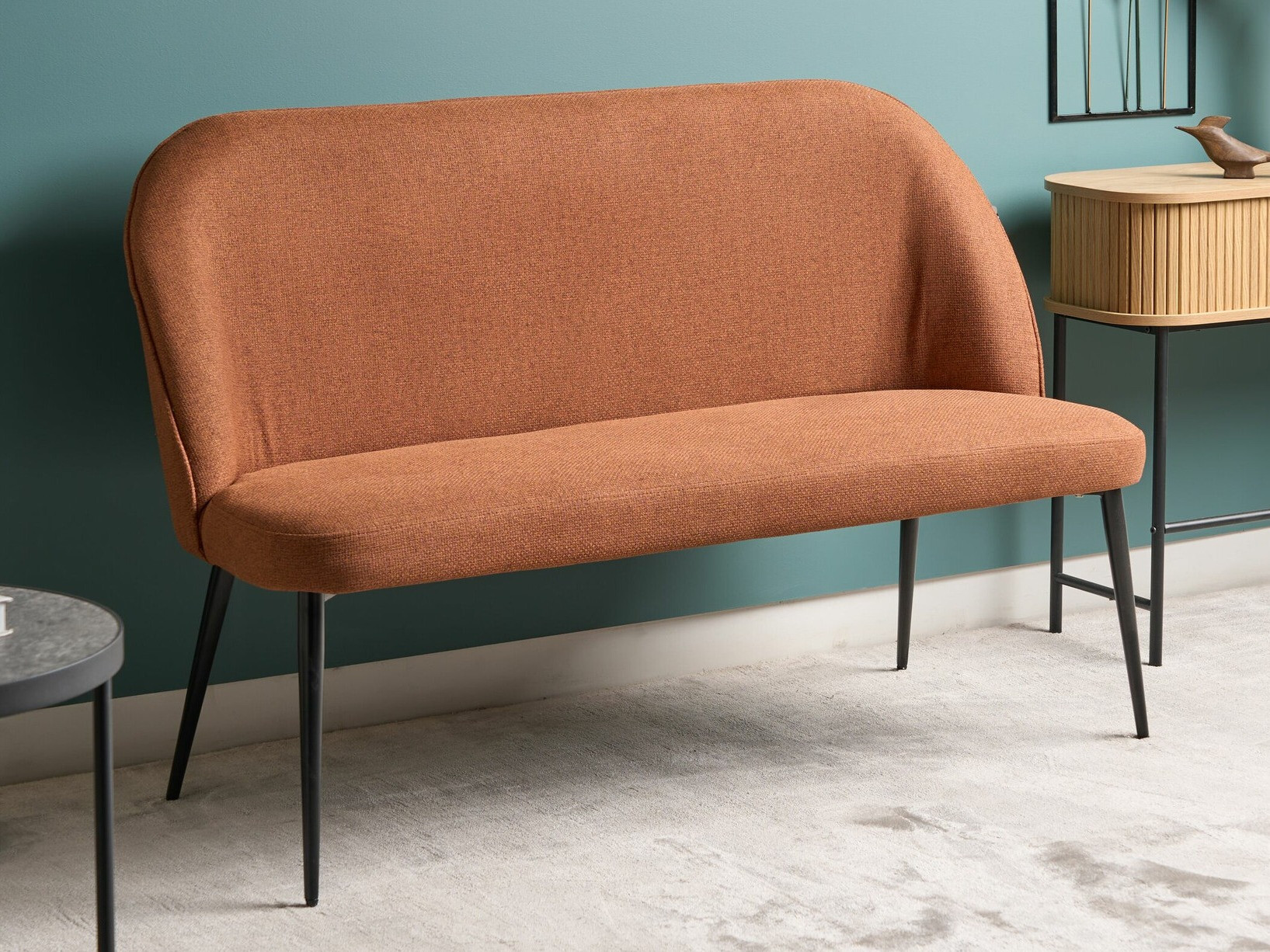 Tapecirana klupa Berwyn 2379 (Smeđa)