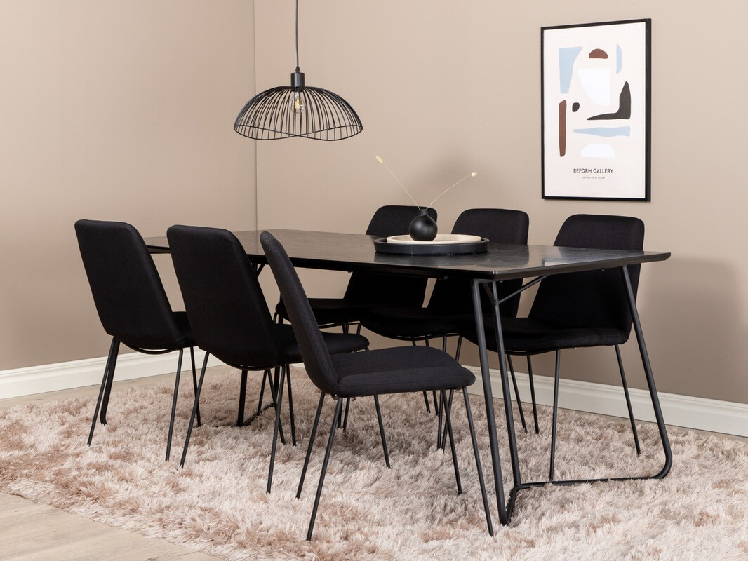 Blagovaonski set Dallas 3039 (Crna)