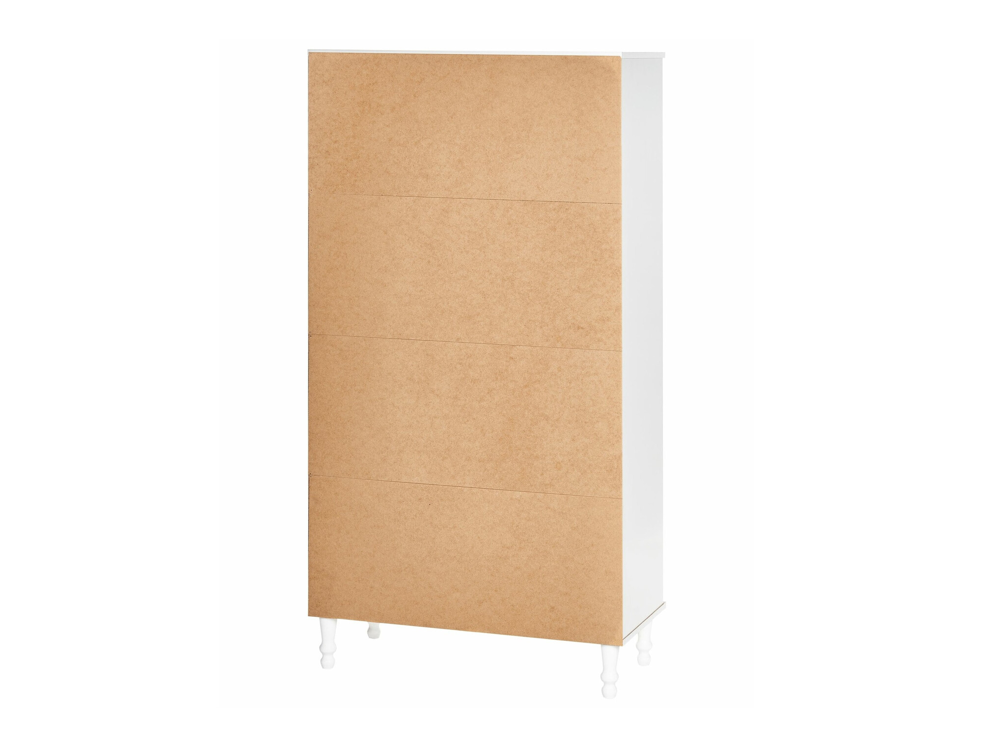 Polica Berwyn 2385 (Bijela + Svijetlo drvo)