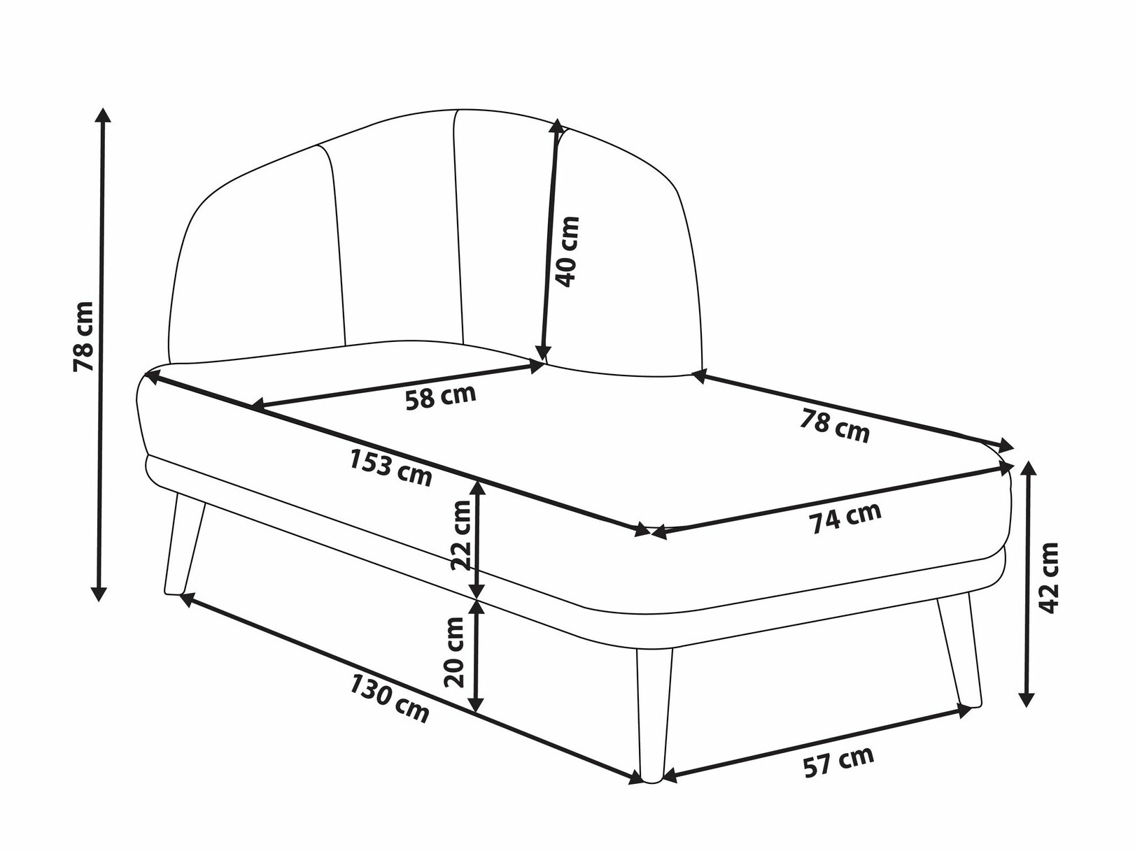 Ležaj Berwyn 2387 (Bež)