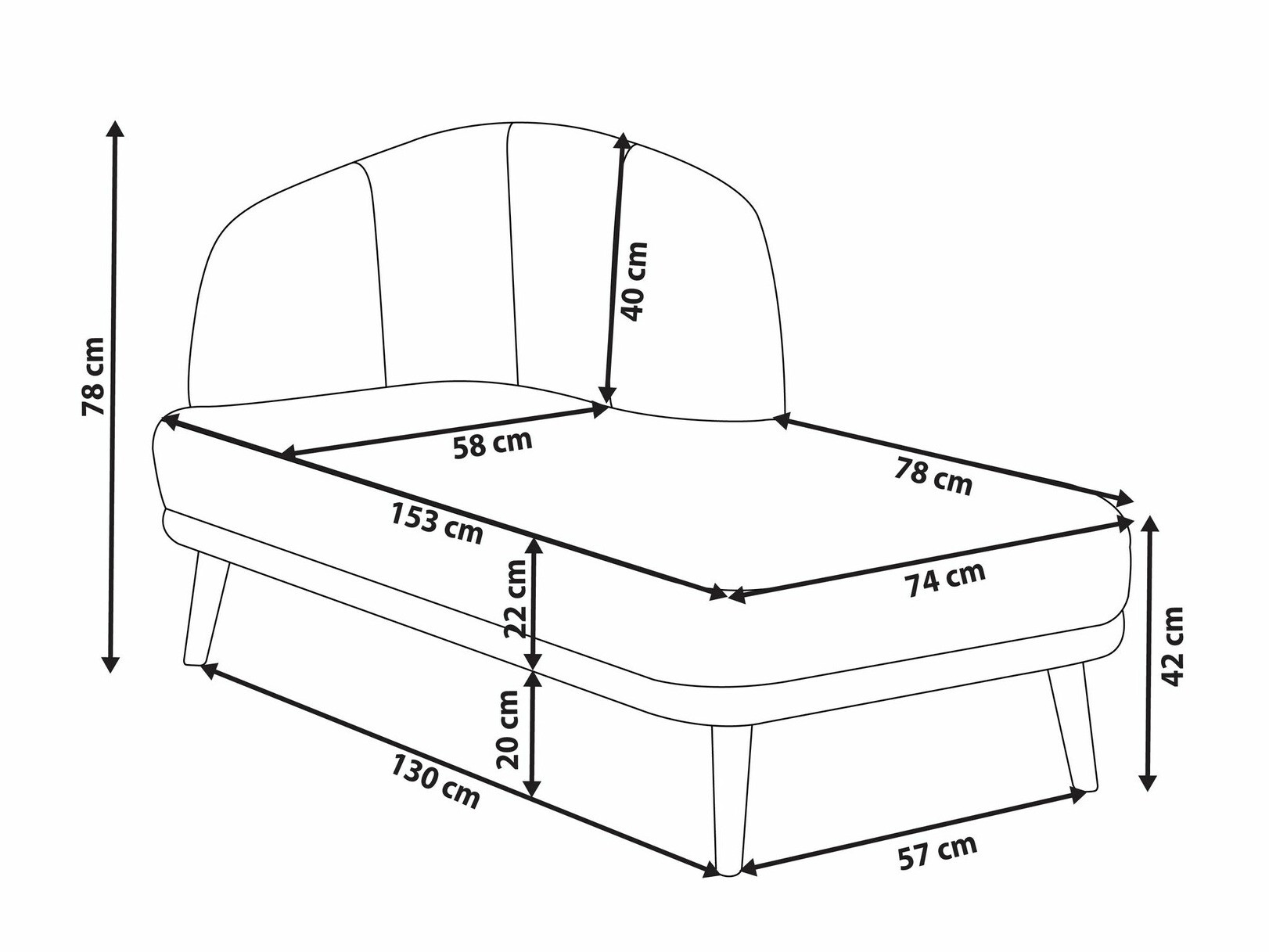 Ležaj Berwyn 2387 (Bež)