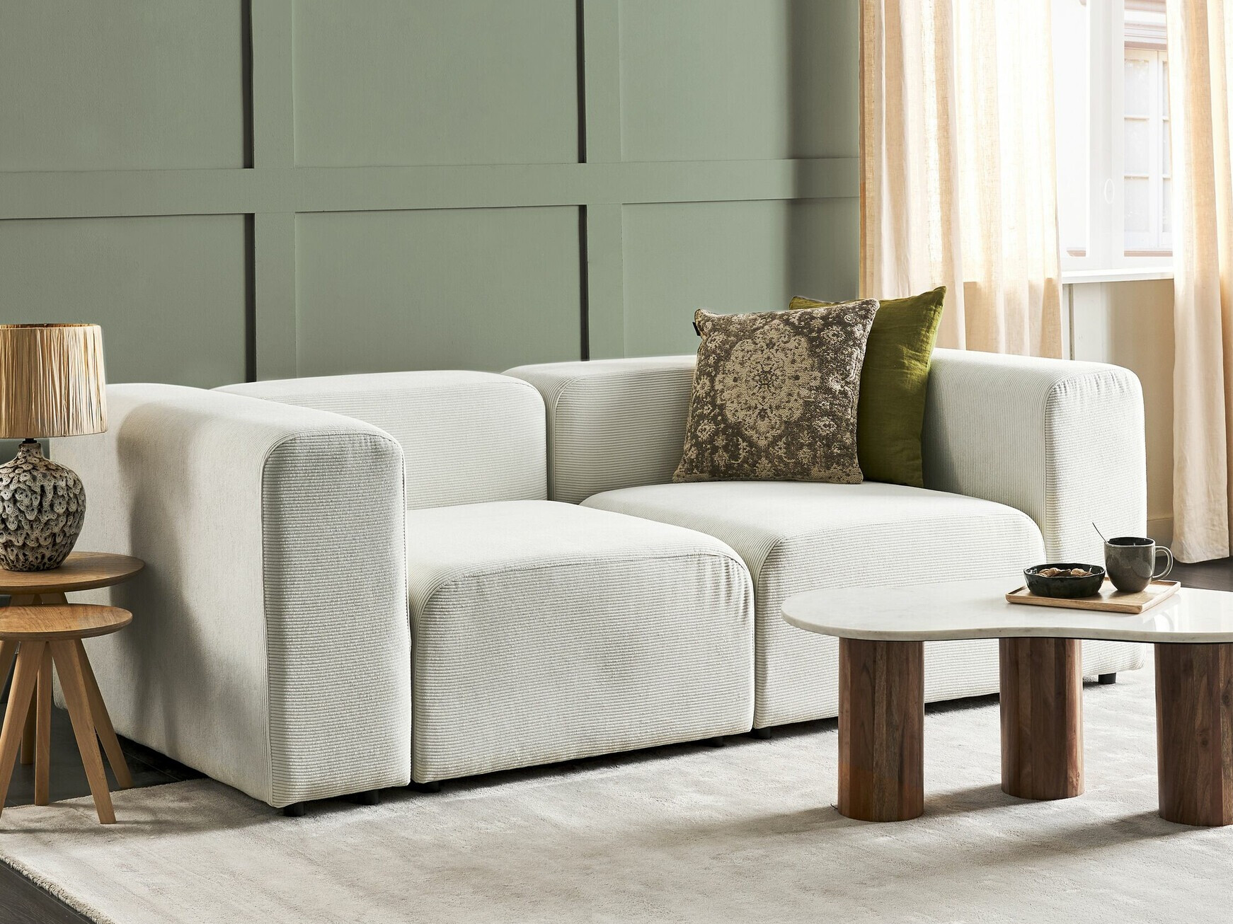 Modularan kauč Balcoro 100 (Krem)