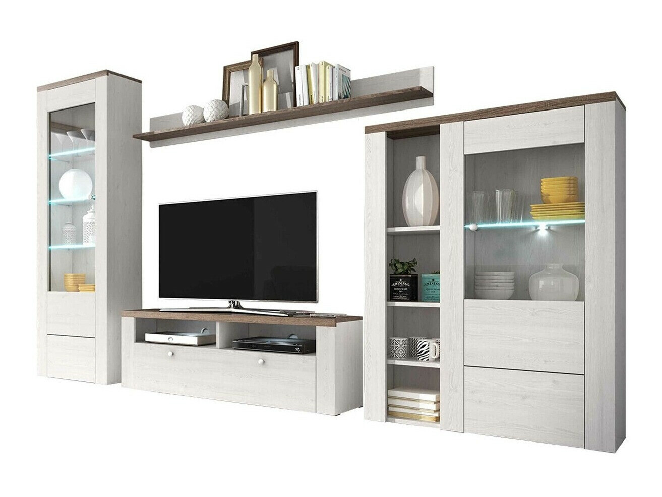 Set za dnevni boravak Salelbo 100 (Ariš Sibu + Tartuf hrast)