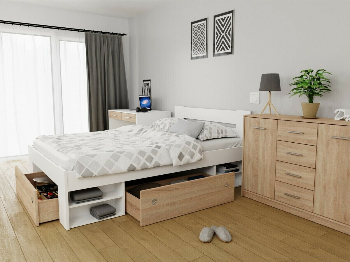 Krevet Novsore 128 (Bijela)