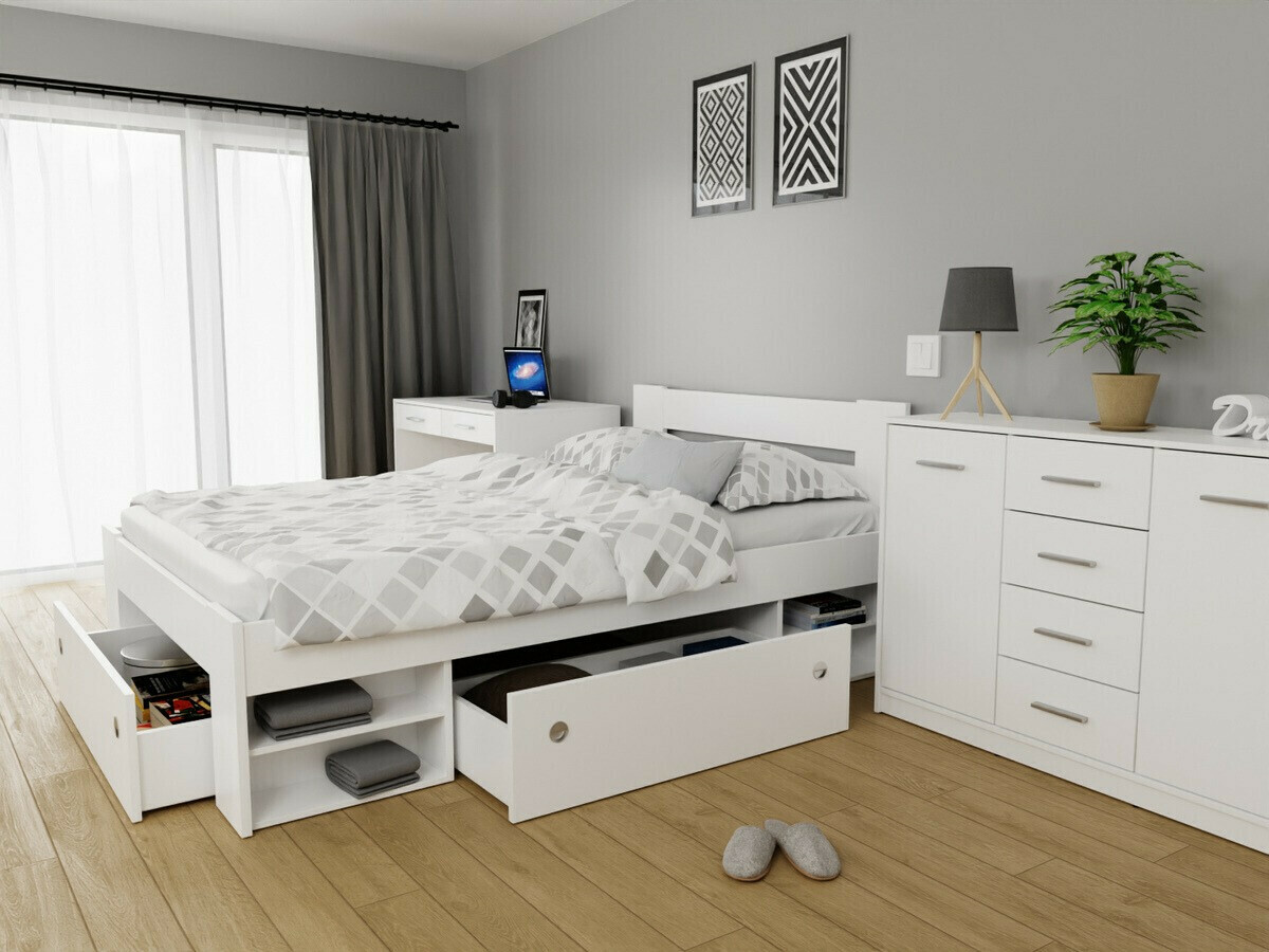 Krevet Novsore 130 (Bijela)