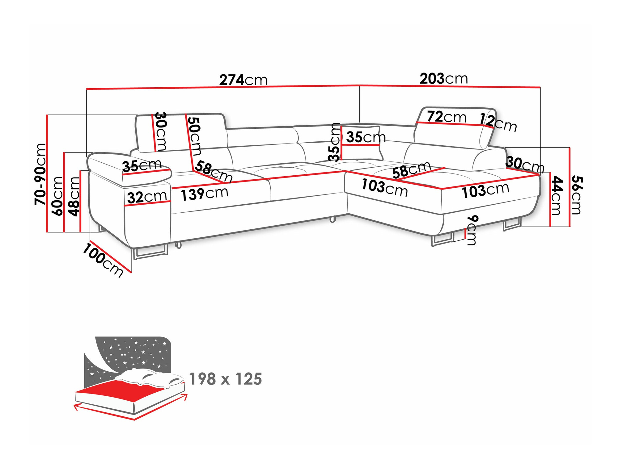 Kutna garnitura Comfivo Eliferu 100 (Poso 05)