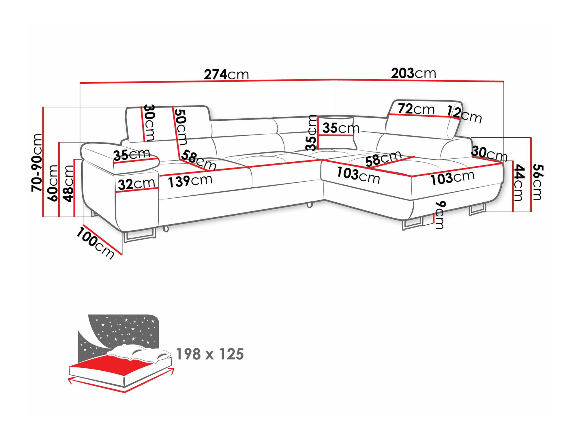 Kutna garnitura Comfivo Eliferu 100 (Soft 017 + Lux 05)