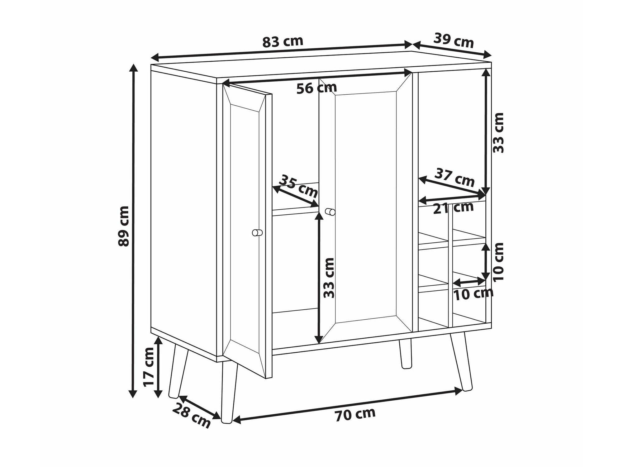 Ormarić Berwyn 2391