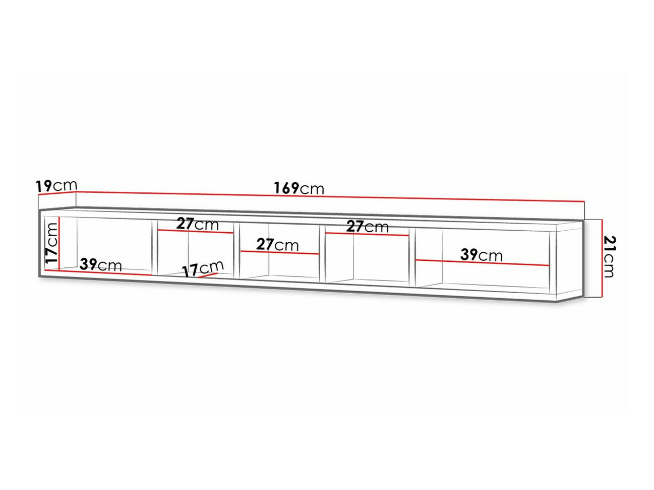 Set za dnevni boravak Torsone 104 (Antracit + Gloss antracit + Hrast Grandson)